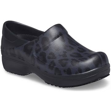 Crocs Neria Pro II Graphic Klumpa Női Fekete | HU 0056RVDW